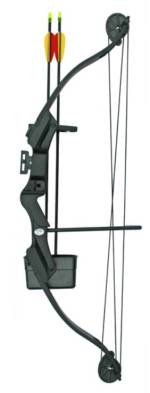 25lb Black Compound Bow