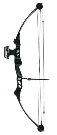 55lb Black Compound Bow