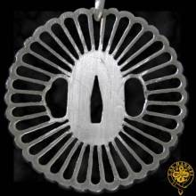 Wheel Tsuba Pendant (OH3034)