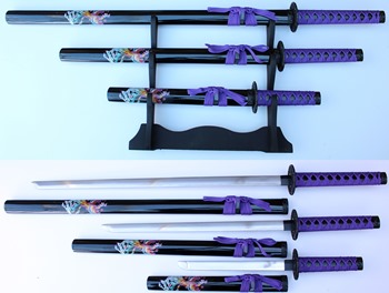 Purple Sword Set