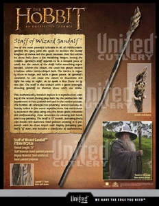 The Hobbit Staff of Wizard Gandalf